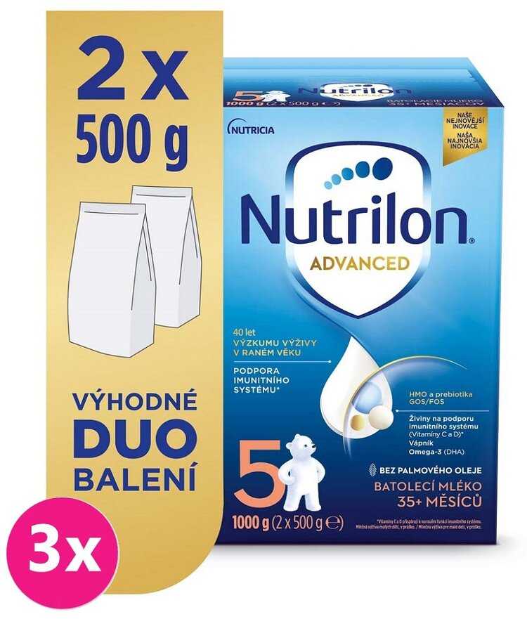 NUTRILON 5 Advanced 3 x 1 kg