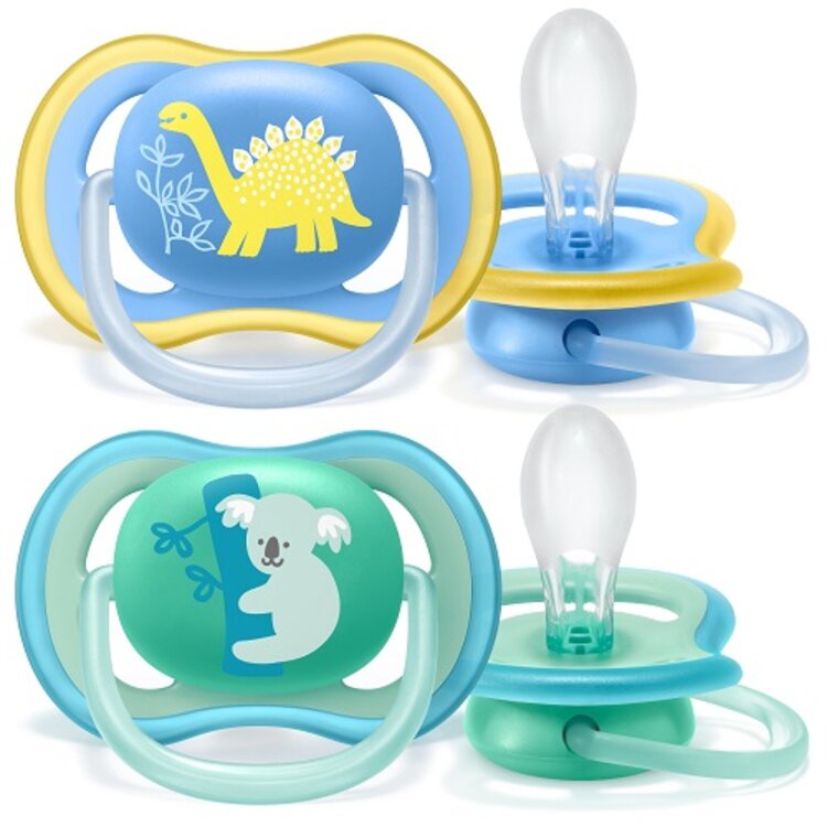 Avent Philips šidítko Ultra Air Deco boy SCF349/11 2 ks