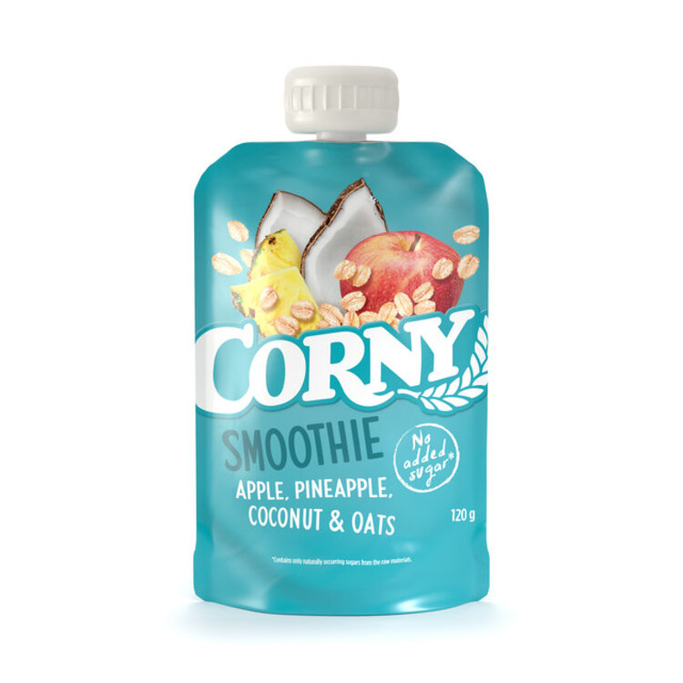 CORNY Smoothie jablko ananas kokos ovesné vločky 120 g