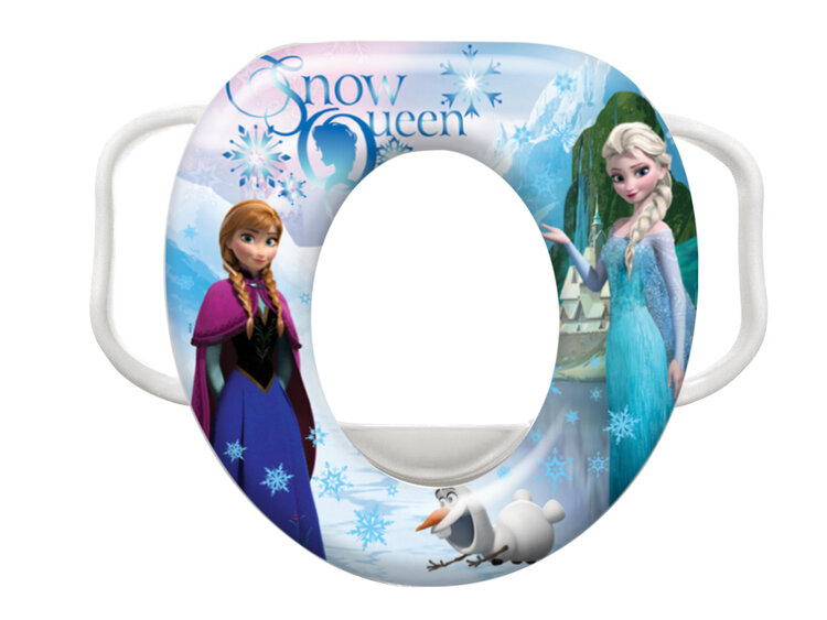 KEEEPER Redukce s úchyty na WC Olga měkká Frozen