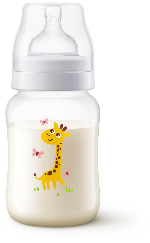 Philips Avent SCF821/12 antikoliková láhev Žirafa 260 ml