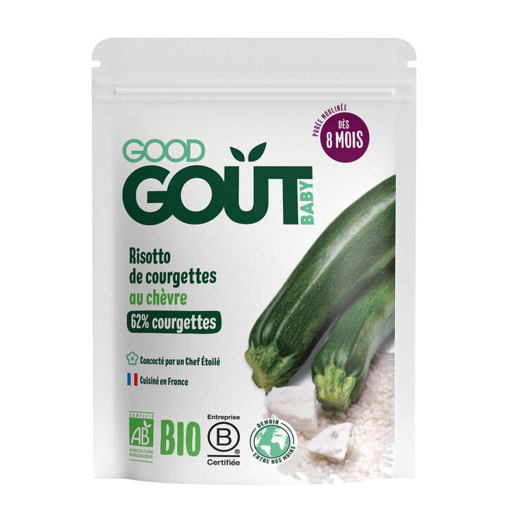 EXP: 08.09.2023 GOOD GOUT BIO Cuketové rizoto s kozím sýrem 190 g