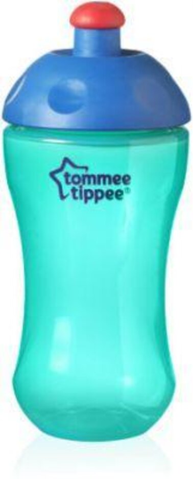 TOMMEE TIPPEE Láhev sportovní 300 ml 36m+ Basic červená