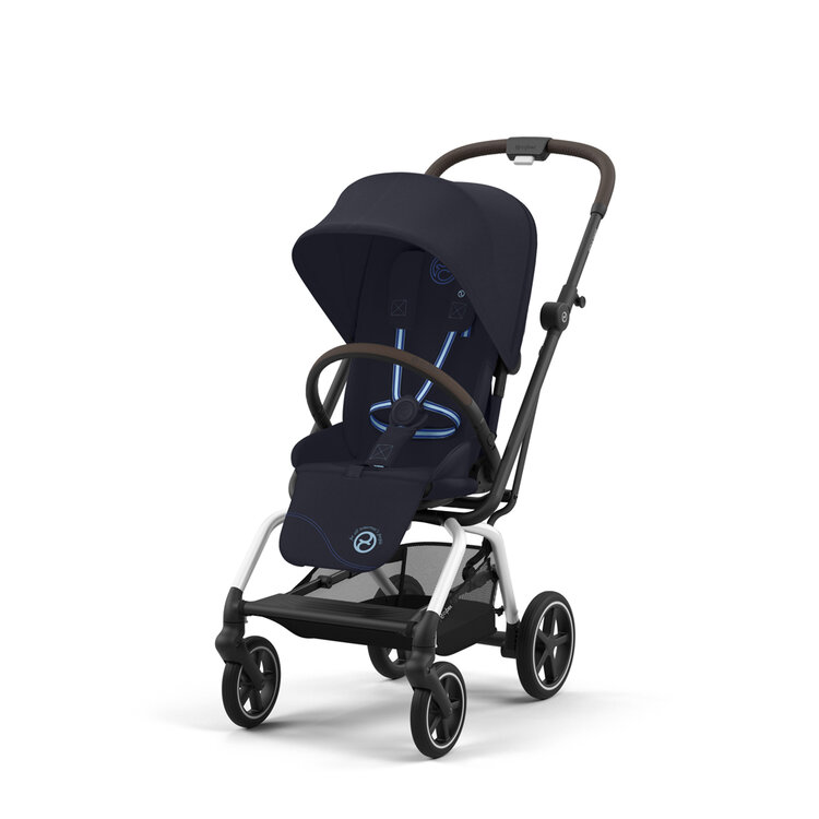 CYBEX Kočárek sportovní Eezy S Twist+ 2 SLV Dark Blue Gold