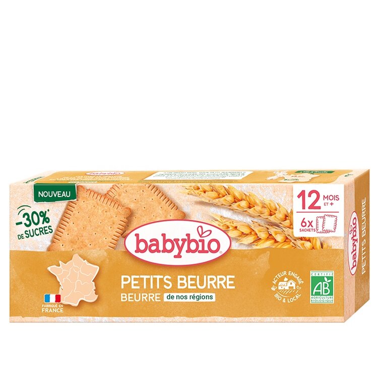 BABYBIO Sušenky máslové 120 g