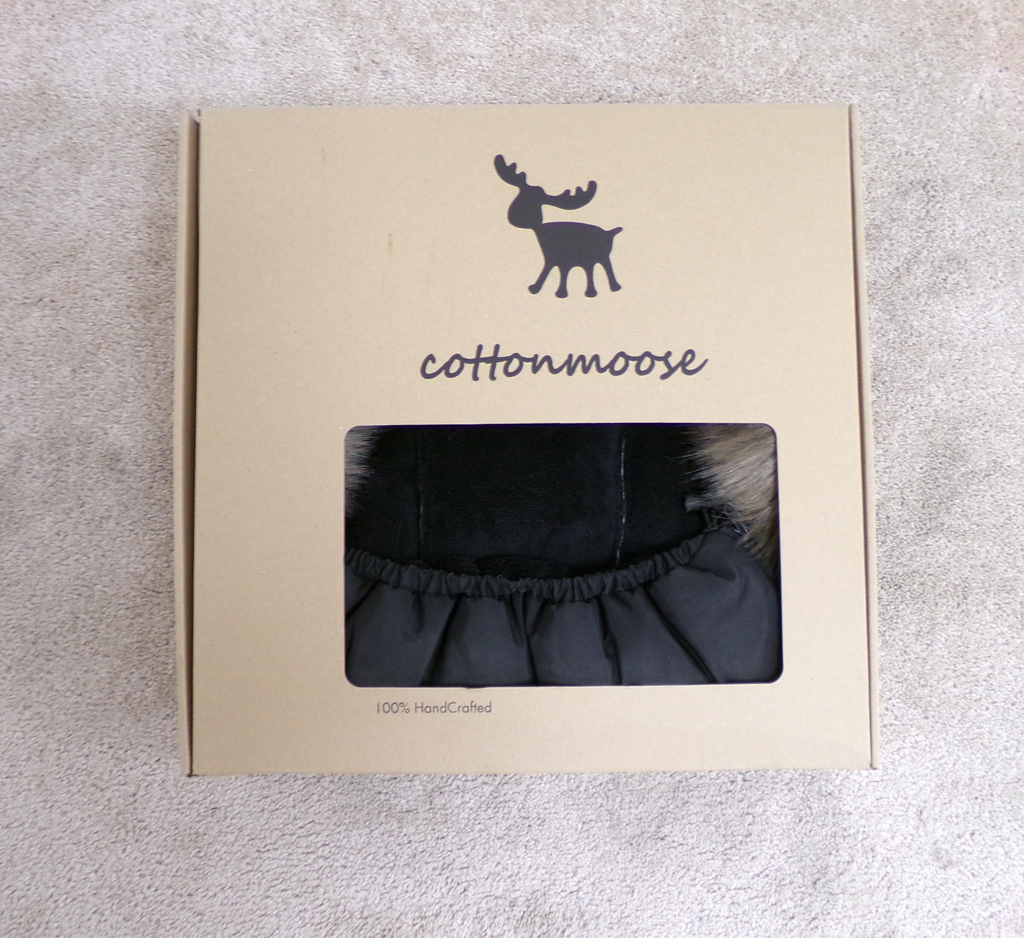 COTTONMOOSE Fusak do kočárku Combi Black