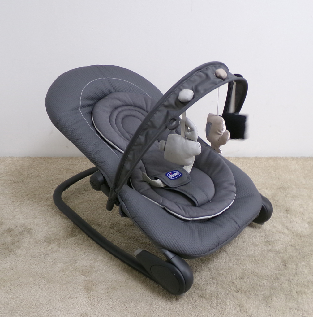 CHICCO Houpátko Hoopla - Moon Grey 0m+