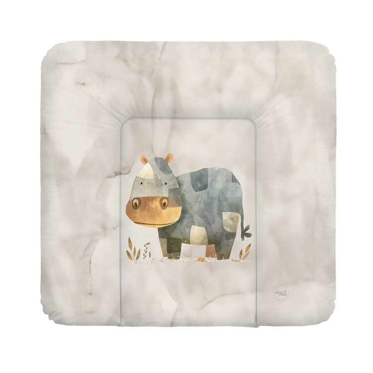 CEBA Podložka přebalovací měkká (75x72) Basic Cosy Hippo