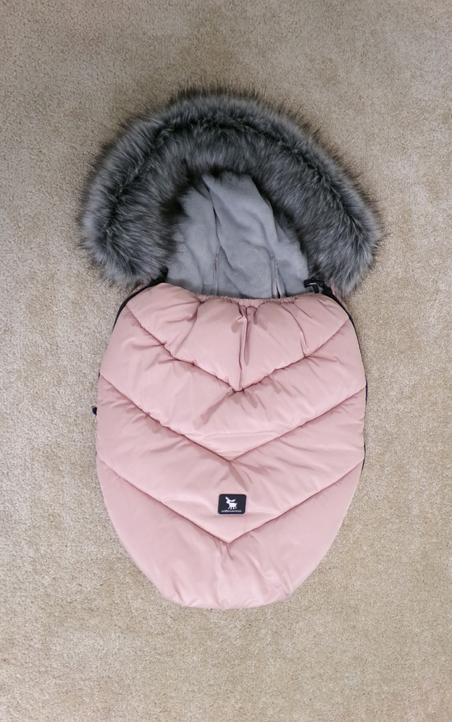 COTTONMOOSE Fusak do kočárku Moose MINI Yukon Pink