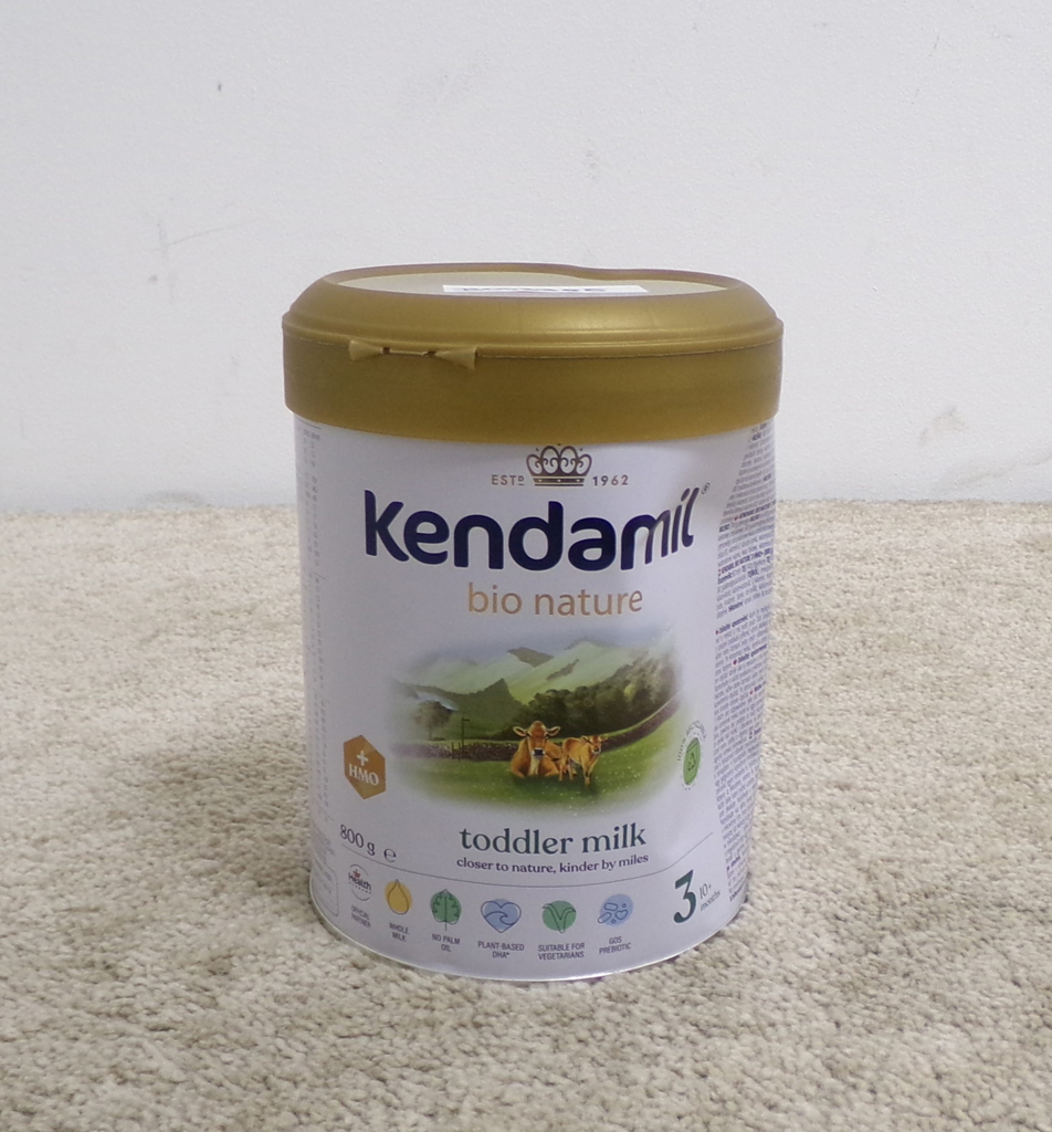 EXP.: 07.08.2026 KENDAMIL Mléko batolecí BIO Nature 3 HMO+ (800 g) 10m+