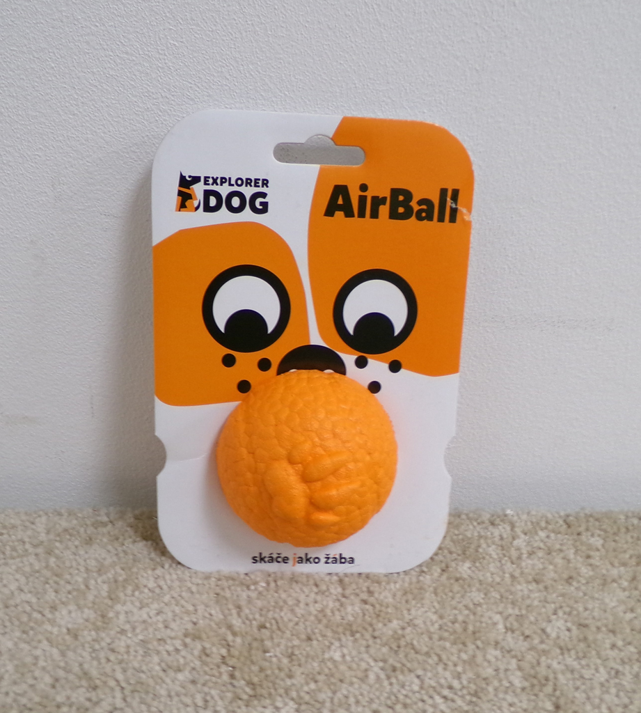 EXPLORER DOG AirBall Oranžový 8 cm