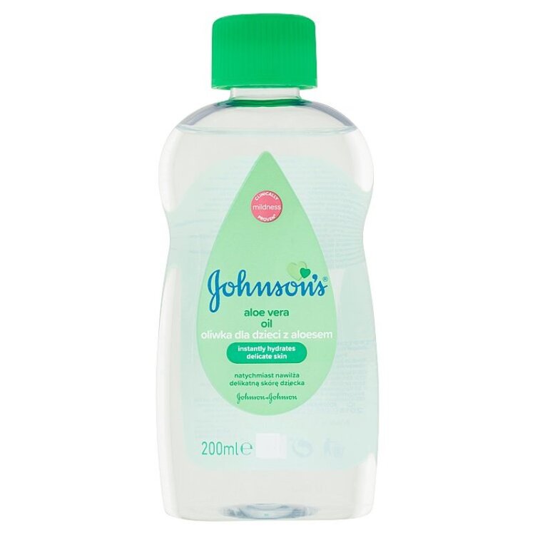 EXP: 15.03.2025 JOHNSON'S Olej s aloe vera 200 ml