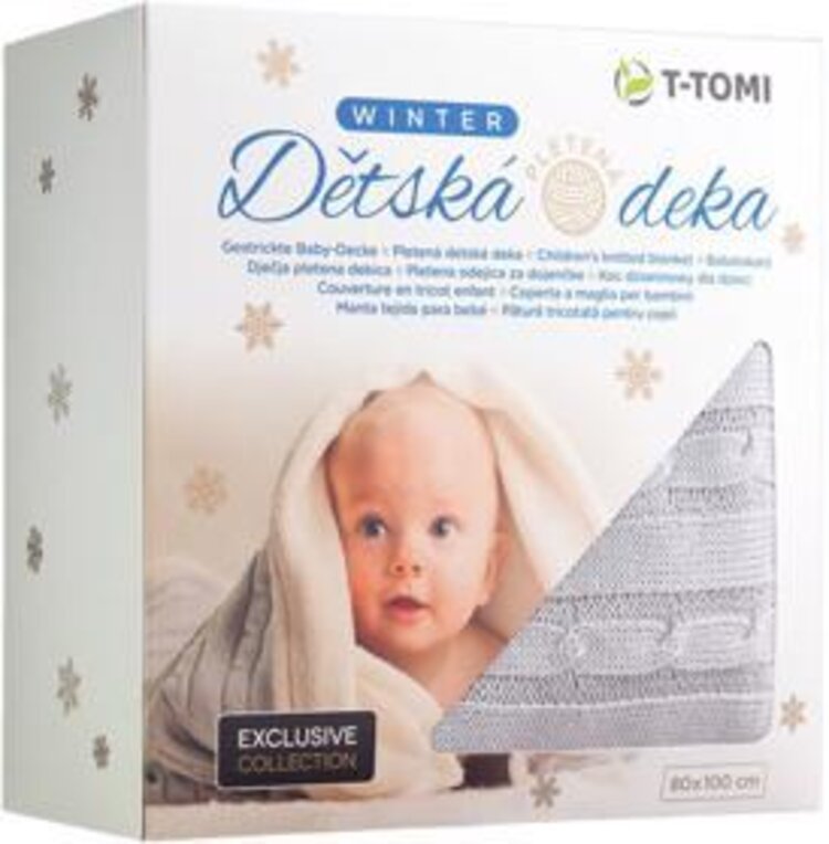 T-TOMI Deka pletená winter