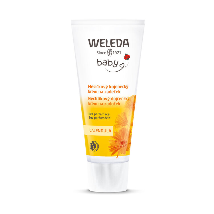 WELEDA Krém měsíčkový kojenecký na zadeček bez parfemace 75ml